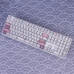 Memphis 104+21 Full PBT Dye Sublimation Keycaps Set for Cherry MX Mechanical Gaming Keyboard 64/75/87/98